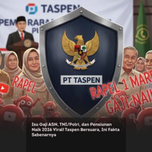 Isu Gaji ASN, TNI/Polri, dan Pensiunan Naik 2026 Viral! Taspen Bersuara, Ini Fakta Sebenarnya
