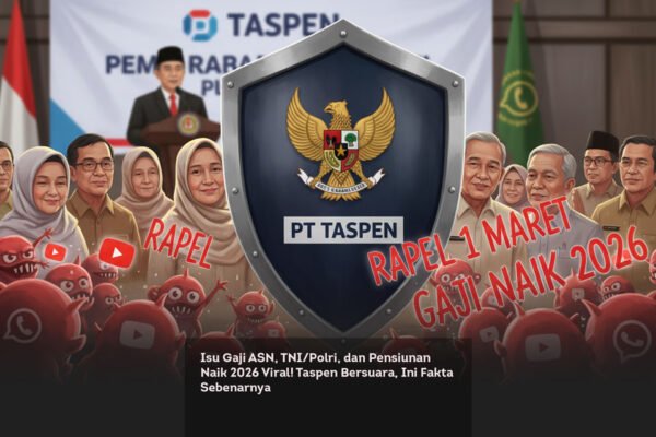 Isu Gaji ASN, TNI Polri, dan Pensiunan Naik 2026 Viral! Taspen Bersuara, Ini Fakta Sebenarnya locusonline featured image Feb