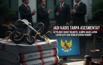 “Jadi Kadis Tanpa Asesment?”, 42 Pejabat Garut Dilantik, GLMPK Akan Lapor KPK dan Kementerian PANRB?