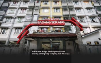 Proyek Rusunami Sadang Serang: Target 800 Unit, Cicilan Rp1,5 Juta, dan Status HGB 30 Tahun