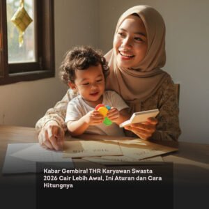 Kabar Gembira! THR Karyawan Swasta 2026 Cair Lebih Awal, Ini Aturan dan Cara Hitungnya