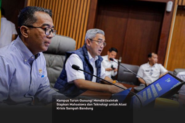 Kampus Turun Gunung! Mendiktisaintek Siapkan Mahasiswa dan Teknologi untuk Atasi Krisis Sampah Bandung locusonline featured image Feb 2026 a