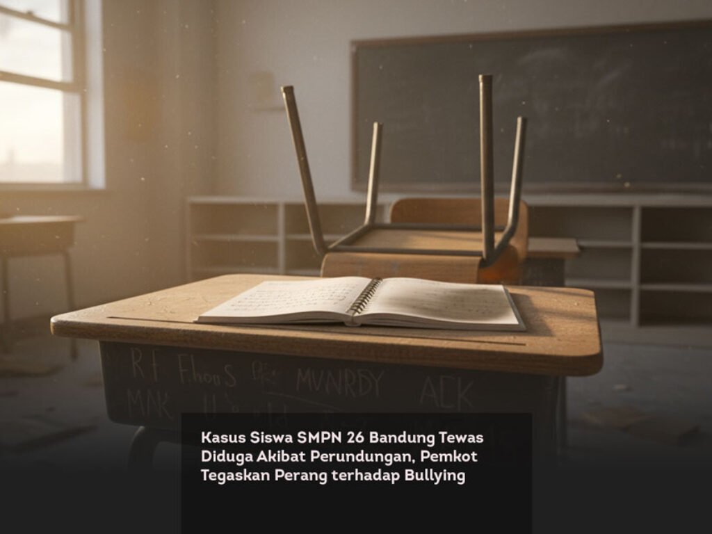 Kasus Siswa SMPN 26 Bandung Tewas Diduga Akibat Perundungan, Pemkot Tegaskan Perang terhadap Bullying
