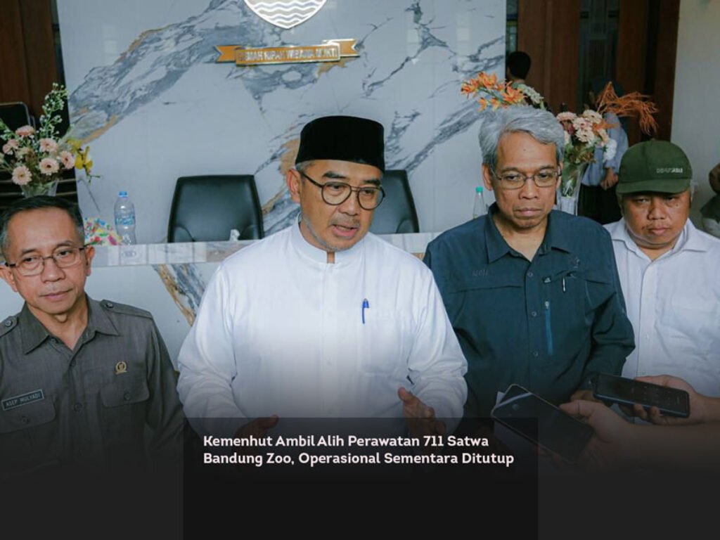 Kemenhut Ambil Alih Perawatan 711 Satwa Bandung Zoo, Operasional Sementara Ditutup