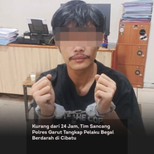 Kurang dari 24 Jam, Tim Sancang Polres Garut Tangkap Pelaku Begal Berdarah di Cibatu
