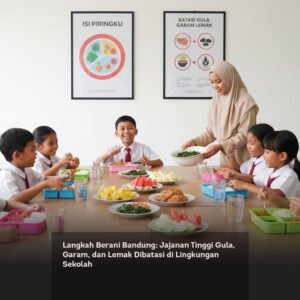 Langkah Berani Bandung: Jajanan Tinggi Gula, Garam, dan Lemak Dibatasi di Lingkungan Sekolah