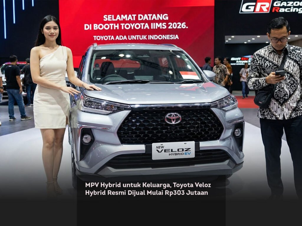 MPV Hybrid untuk Keluarga, Toyota Veloz Hybrid Resmi Dijual Mulai Rp303 Jutaan