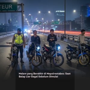 Malam yang Berakhir di Mapolrestabes: Saat Balap Liar Gagal Sebelum Dimulai