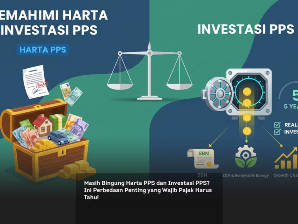 Masih Bingung Harta PPS dan Investasi PPS? Ini Perbedaan Penting yang Wajib Pajak Harus Tahu!