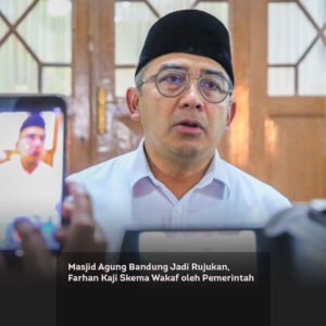 Masjid Agung Bandung Jadi Rujukan, Farhan Kaji Skema Wakaf oleh Pemerintah