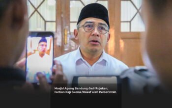 Masjid Agung Bandung Jadi Rujukan, Farhan Kaji Skema Wakaf oleh Pemerintah