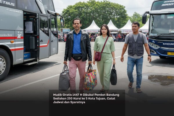 Mudik Gratis 1447 H Dibuka! Pemkot Bandung Sediakan 250 Kursi ke 5 Kota Tujuan, Catat Jadwal dan Syaratnya locusonline featured image Feb 2026 a