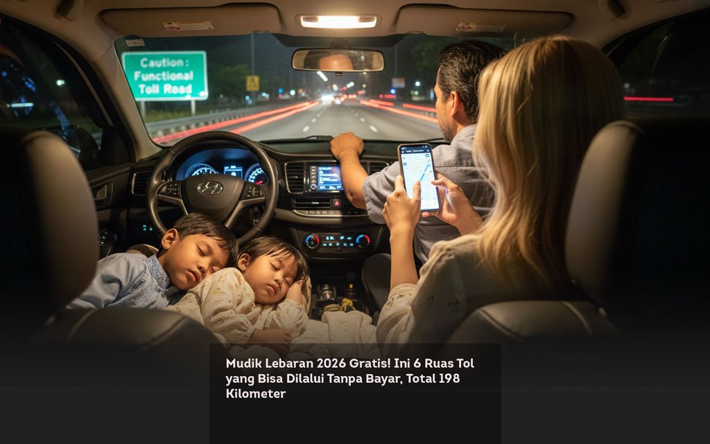 Mudik Lebaran 2026 Gratis! Ini 6 Ruas Tol yang Bisa Dilalui Tanpa Bayar, Total 198 Kilometer locusonline featured image Feb