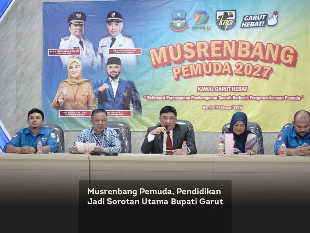 Musrenbang Pemuda, Pendidikan Jadi Sorotan Utama Bupati Garut