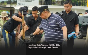 Ngariksa Hate Warnai HJG ke 213, Bupati Garut Pimpin Aksi Bersih locusonline featured image Feb