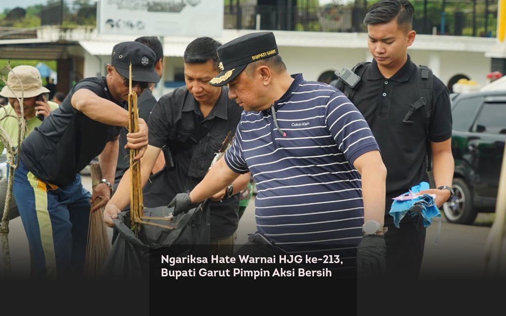 Ngariksa Hate Warnai HJG ke 213, Bupati Garut Pimpin Aksi Bersih locusonline featured image Feb