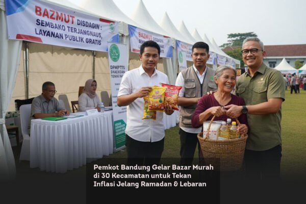 Pemkot Bandung Gelar Bazar Murah di 30 Kecamatan untuk Tekan Inflasi Jelang Ramadan & Lebaran locusonline featured image Feb
