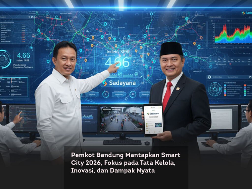 Bukan Sekadar Aplikasi, Ini Makna Smart City Versi Pemkot Bandung