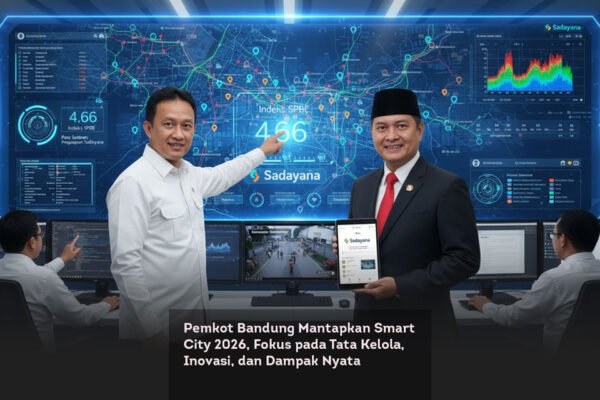 Bukan Sekadar Aplikasi, Ini Makna Smart City Versi Pemkot Bandung