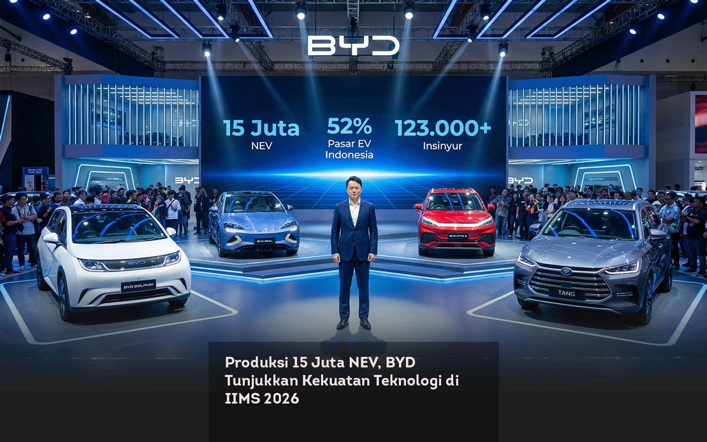 Produksi 15 Juta NEV, BYD Tunjukkan Kekuatan Teknologi di IIMS 2026 locusonline featured image Feb