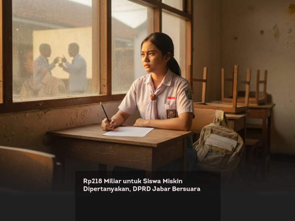 Rp218 Miliar untuk Siswa Miskin Dipertanyakan, DPRD Jabar Bersuara