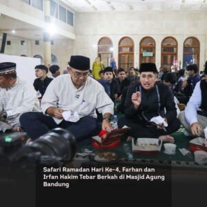 Safari Ramadan Hari Ke 4, Farhan dan Irfan Hakim Tebar Berkah di Masjid Agung Bandung locusonline featured image Feb 2026 a