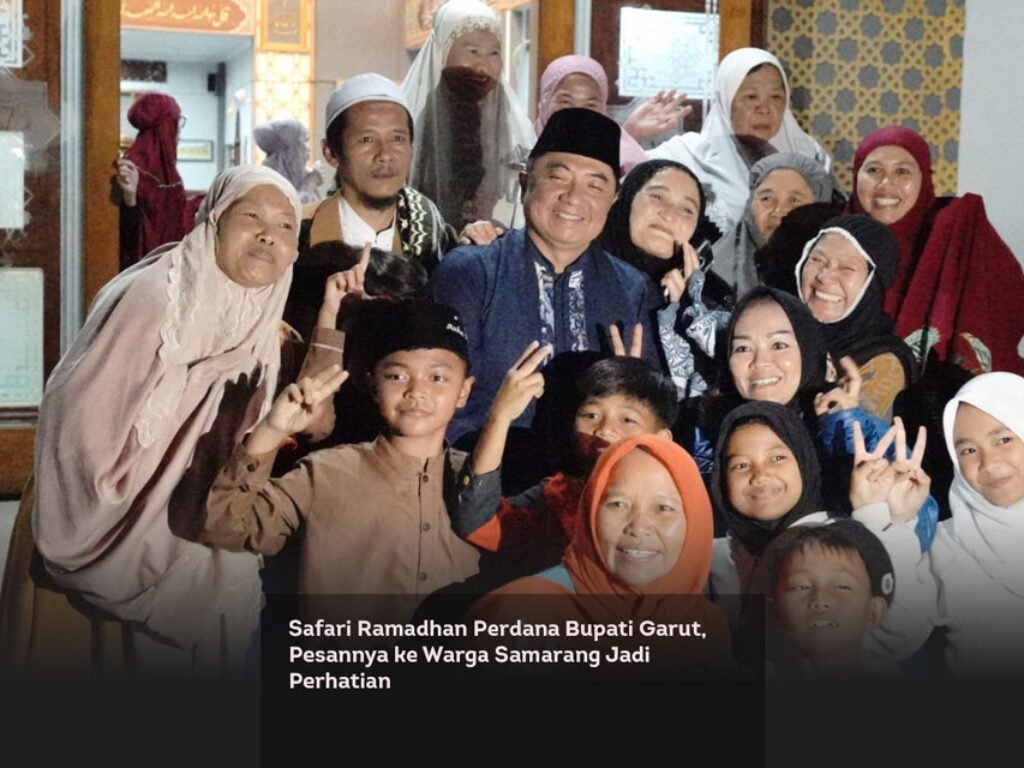 Safari Ramadhan Perdana Bupati Garut, Pesannya ke Warga Samarang Jadi Perhatian