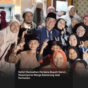 Safari Ramadhan Perdana Bupati Garut, Pesannya ke Warga Samarang Jadi Perhatian
