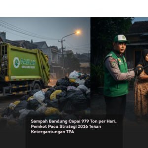 Sampah Bandung Capai 979 Ton per Hari, Pemkot Pacu Strategi 2026 Tekan Ketergantungan TPA locusonline featured image Feb