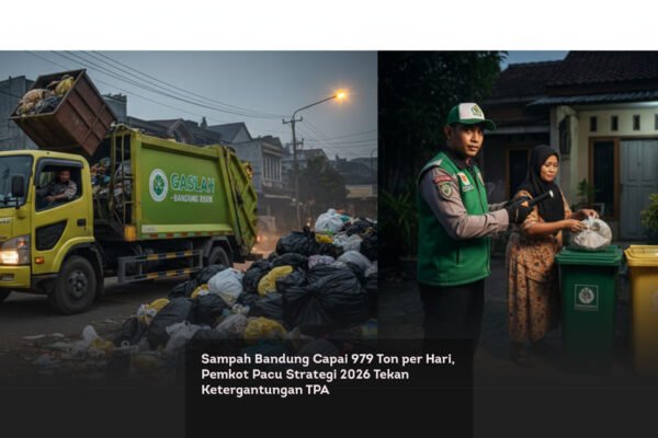 Sampah Bandung Capai 979 Ton per Hari, Pemkot Pacu Strategi 2026 Tekan Ketergantungan TPA