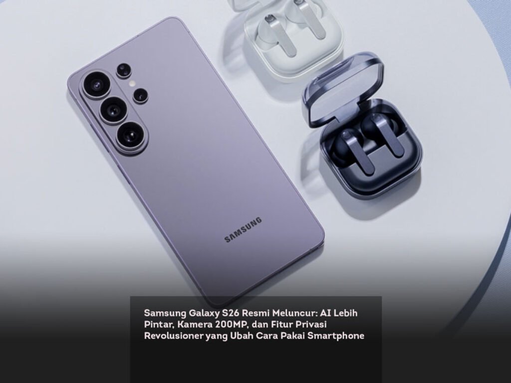Samsung Galaxy S26 Resmi Meluncur: AI Lebih Pintar, Kamera 200MP, dan Fitur Privasi Revolusioner yang Ubah Cara Pakai Smartphone