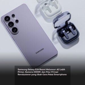 Samsung Galaxy S26 Resmi Meluncur: AI Lebih Pintar, Kamera 200MP, dan Fitur Privasi Revolusioner yang Ubah Cara Pakai Smartphone