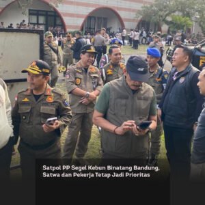 Satpol PP Segel Kebun Binatang Bandung, Satwa dan Pekerja Tetap Jadi Prioritas locusonline featured image Feb