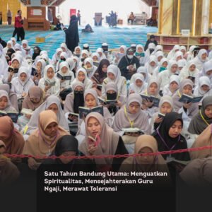 Satu Tahun Bandung Utama: Menguatkan Spiritualitas, Mensejahterakan Guru Ngaji, Merawat Toleransi