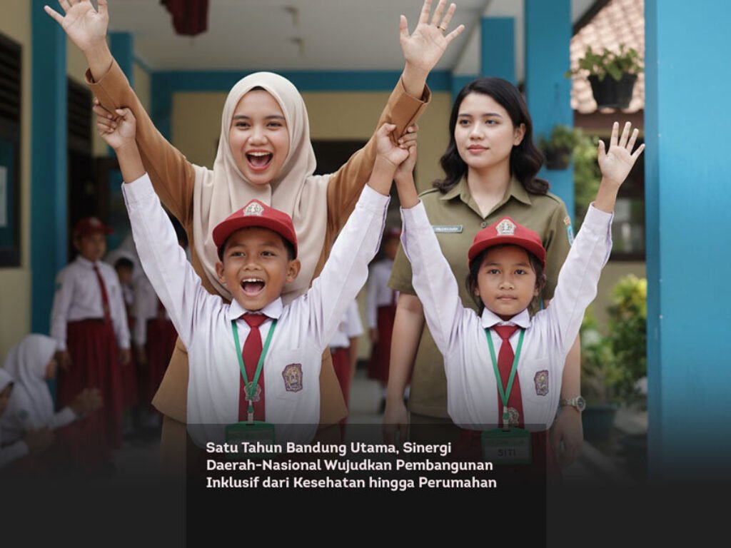 Satu Tahun Bandung Utama, Sinergi Daerah-Nasional Wujudkan Pembangunan Inklusif dari Kesehatan hingga Perumahan