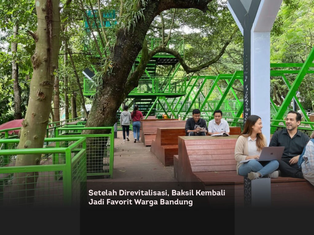 Setelah Direvitalisasi, Baksil Kembali Jadi Favorit Warga Bandung