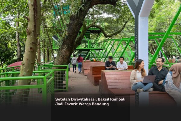 Setelah Direvitalisasi, Baksil Kembali Jadi Favorit Warga Bandung