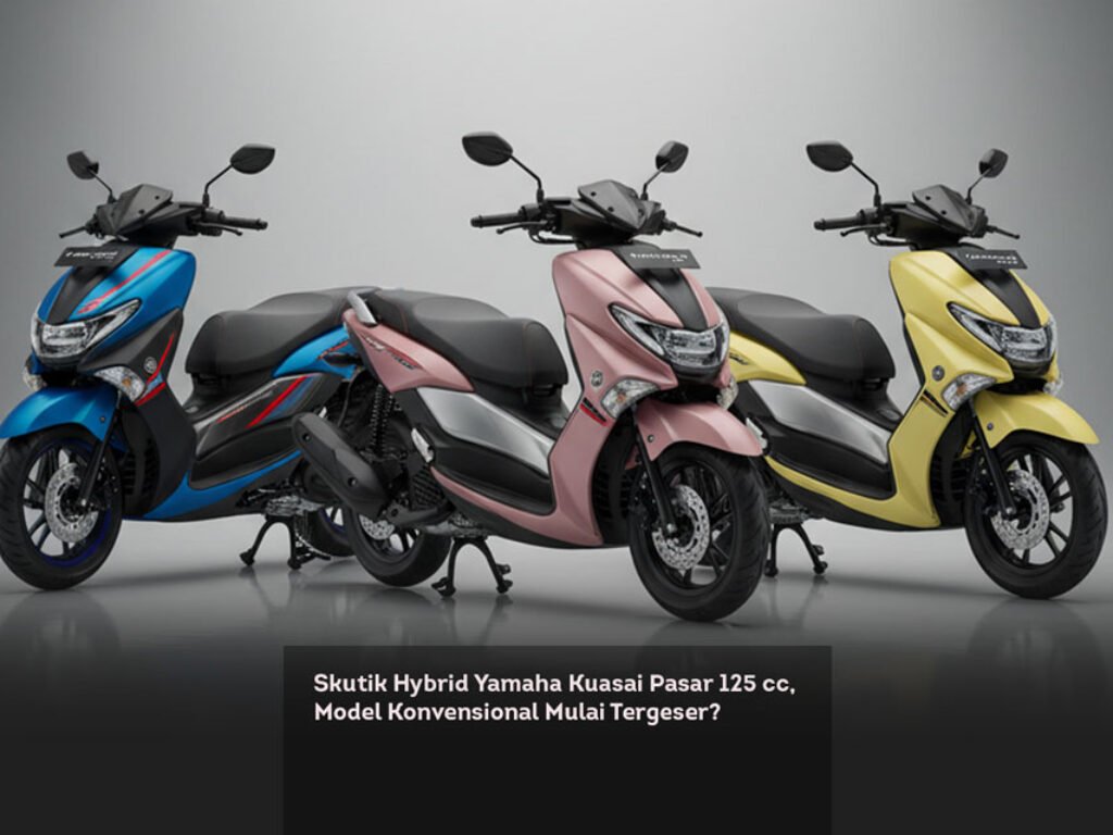 Skutik Hybrid Yamaha Kuasai Pasar 125 cc, Model Konvensional Mulai Tergeser?