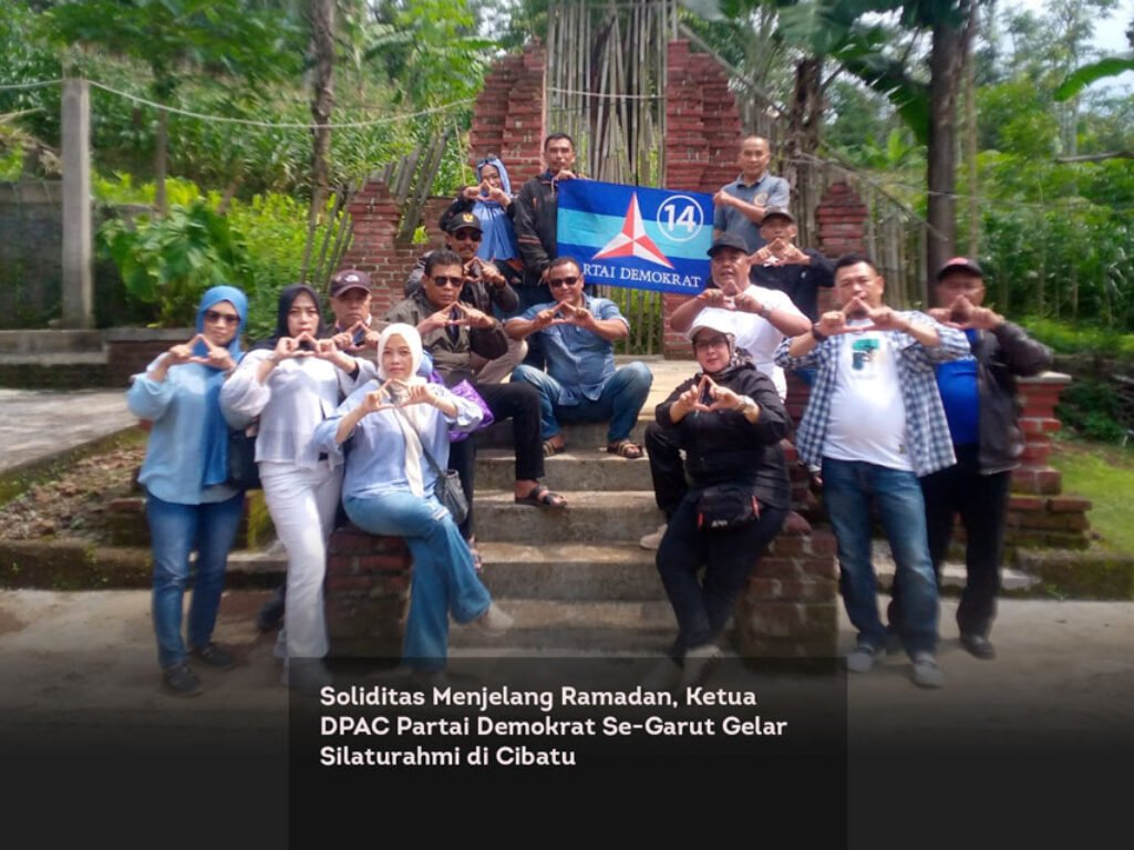 Soliditas Menjelang Ramadan, Ketua DPAC Partai Demokrat Se-Garut Gelar Silaturahmi di Cibatu