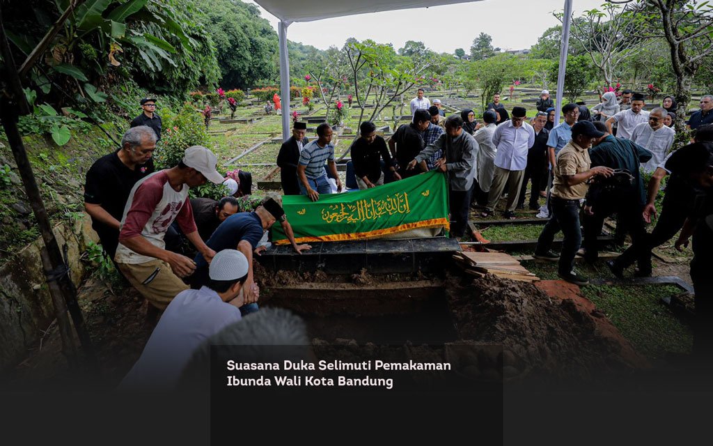 Suasana Duka Selimuti Pemakaman Ibunda Wali Kota Bandung locusonline featured image Feb