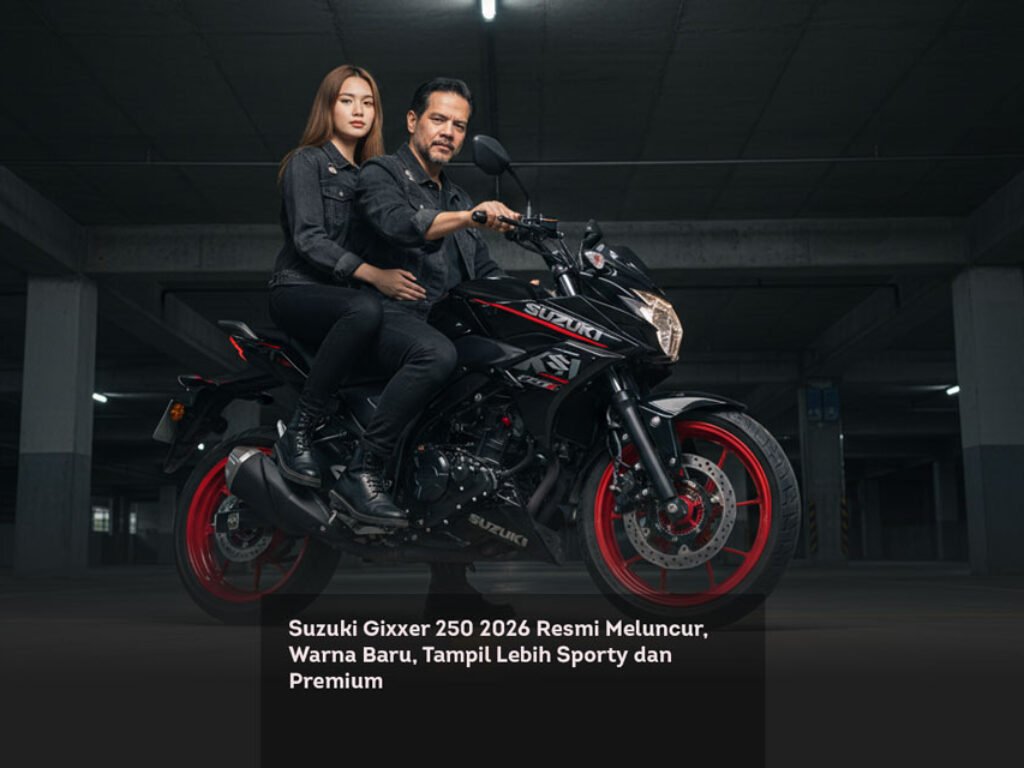 Suzuki Gixxer 250 2026 Resmi Meluncur, Warna Baru, Tampil Lebih Sporty dan Premium