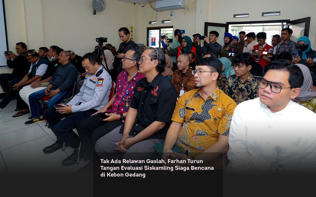Tak Ada Relawan Gaslah, Farhan Turun Tangan Evaluasi Siskamling Siaga Bencana di Kebon Gedang locusonline featured image Feb 2026 a