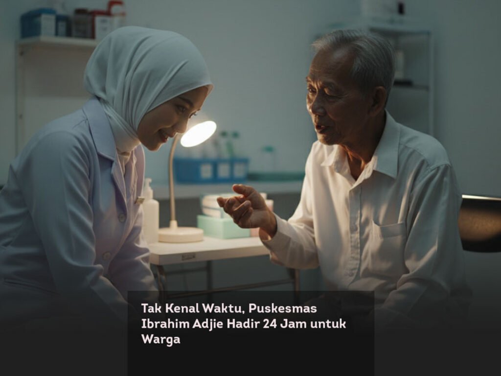 Tak Kenal Waktu, Puskesmas Ibrahim Adjie Hadir 24 Jam untuk Warga