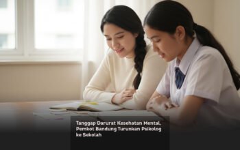 Tanggap Darurat Kesehatan Mental, Pemkot Bandung Turunkan Psikolog ke Sekolah