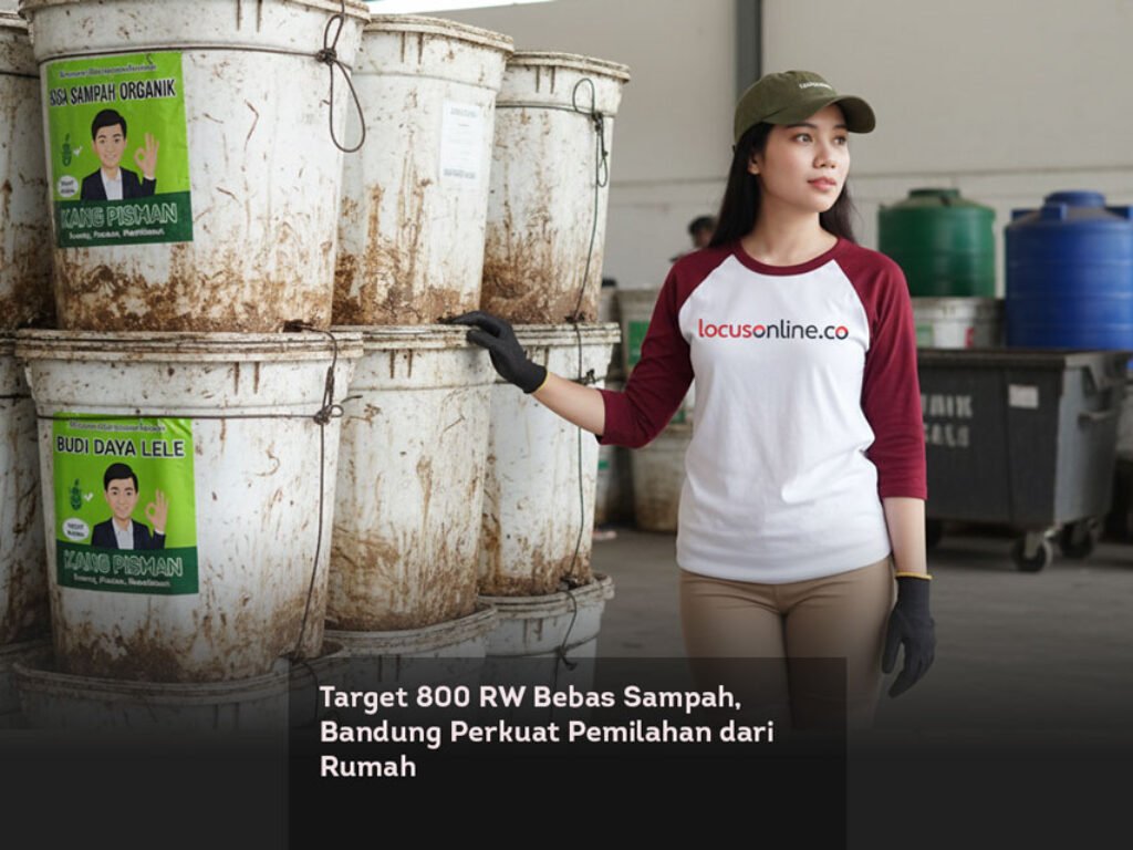 Target 800 RW Bebas Sampah, Bandung Perkuat Pemilahan dari Rumah