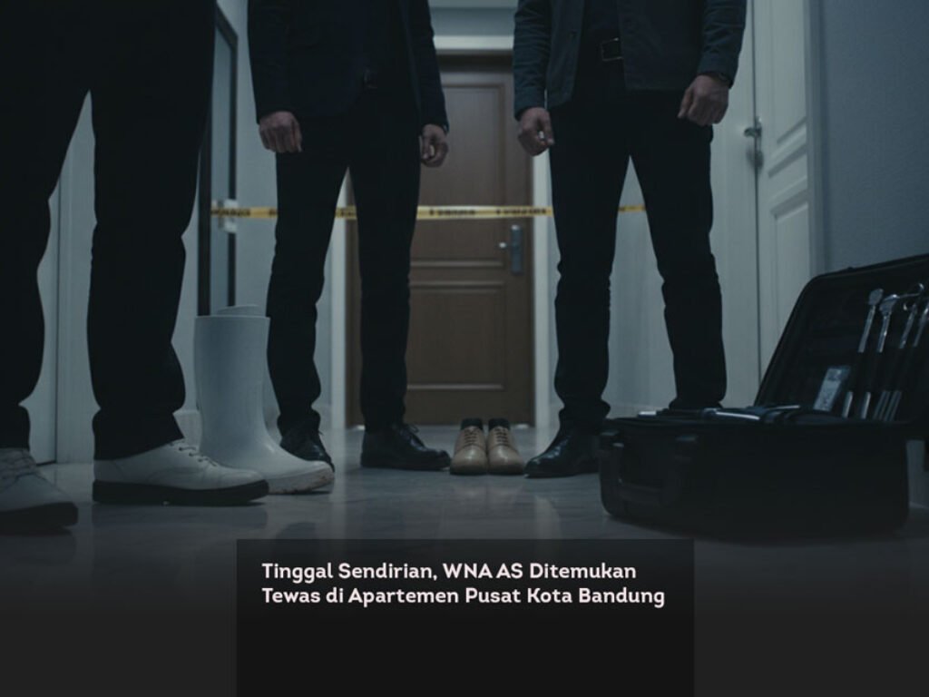Tinggal Sendirian, WNA AS Ditemukan Tewas di Apartemen Pusat Kota Bandung