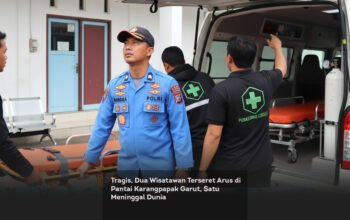 Tragis, Dua Wisatawan Terseret Arus di Pantai Karangpapak Garut, Satu MD locusonline featured image Feb