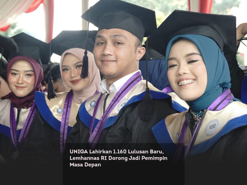 UNIGA Lahirkan 1.160 Lulusan Baru, Lemhannas RI Dorong Jadi Pemimpin Masa Depan