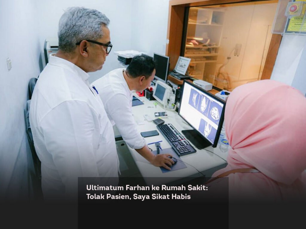 Ultimatum Farhan ke Rumah Sakit: Tolak Pasien, Saya Sikat Habis