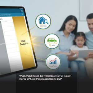 Wajib Pajak Wajib Isi “Nilai Saat Ini” di Kolom Harta SPT, Ini Penjelasan Resmi DJP